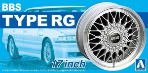 The Tuned Pièces no 01 1/24 BBS RG 17-inch Pièces du kit de modèle en plastique AOSHIMA
