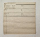 1906 antique POLICE CRIME RECORD CARD canada usa JOHN WEBER pickpocket larceny + — photo 2