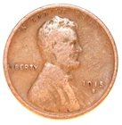 1915-D Lincoln Wheat Cent - VG/Fine - #4419E - FREE SHIPPING