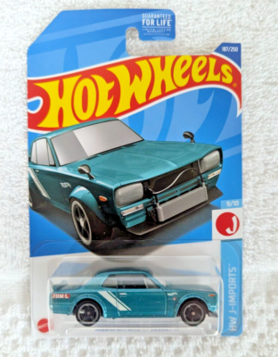 HOT WHEELS 2022 J-IMPORTS SERIES NISSAN SKYLINE HT 2000 GT-X #187