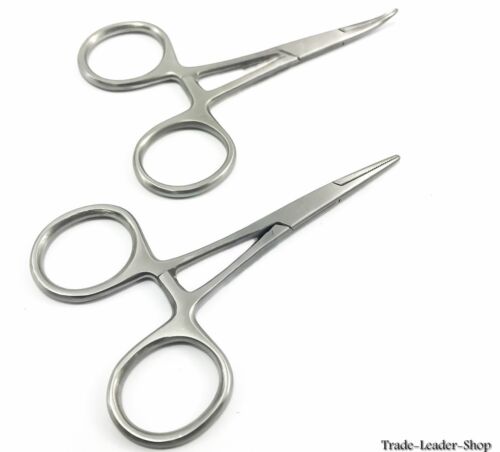 Serrefine Mosquitoklemme Pliers Hook Remover 3 1/2in Fishing Sport Hooks - Picture 3 of 20