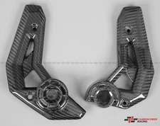 2017-2022 Kawasaki Ninja 650R Frame Covers - 100% Carbon Fiber