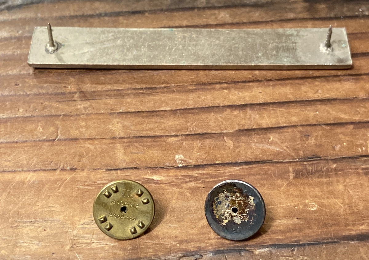 c.1940 VTG WWII ARMY Military Rifle STERLING SILVER Gun Blue