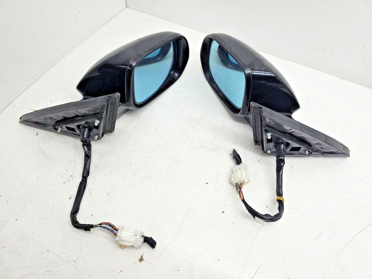 ホンダアコードCL-7 ・CL-9ドアミラー左右セット JDM ORIGINAL HONDA ACCORD CL7 CL9 POWER FOLDING MIRRORS BLUE GLASS