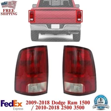 Tail Lights Assembly LH & RH For 2009-2018 Dodge Ram 1500 / 2010-2018 2500 3500