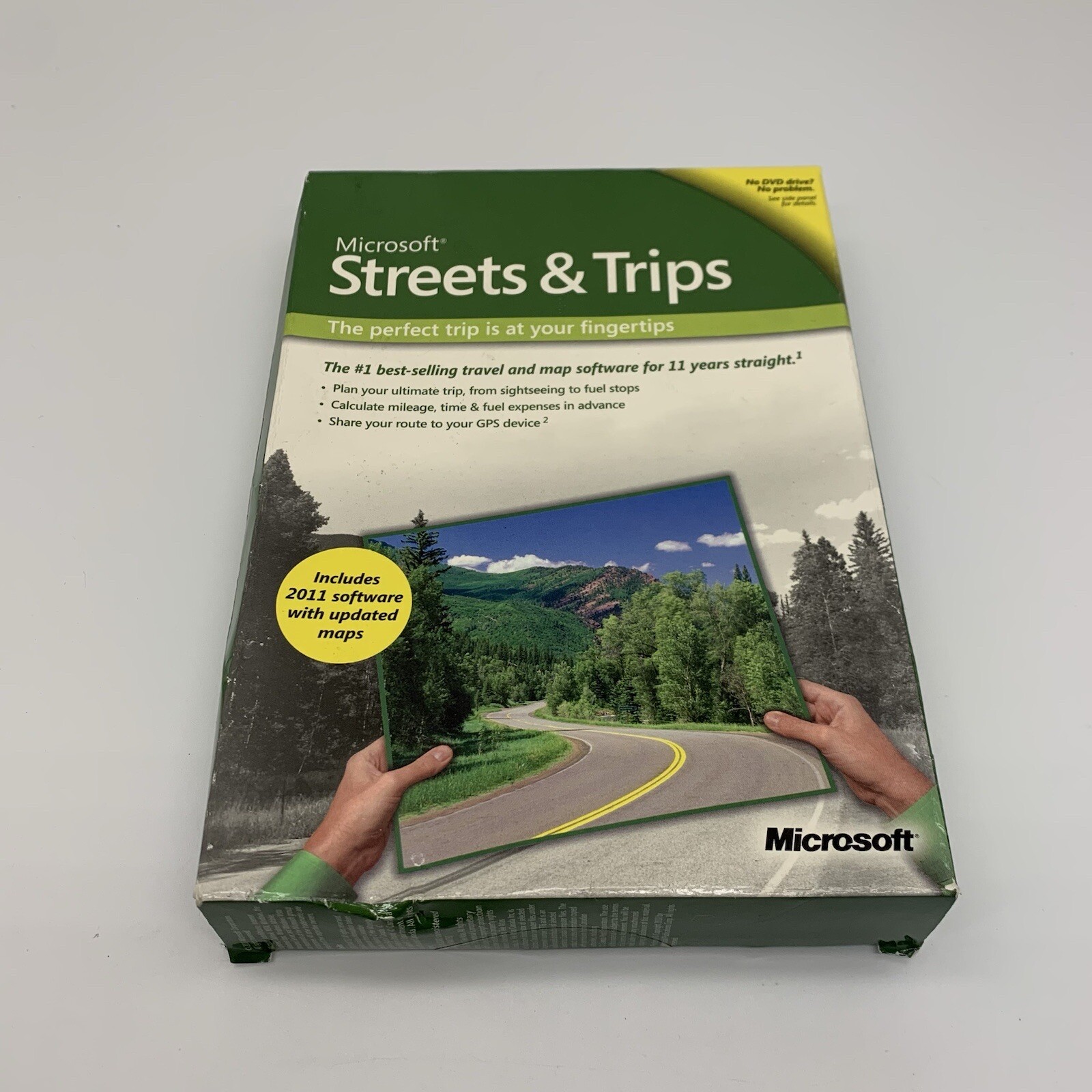 Microsoft Streets And Trips 2011 Trip Planning Software With