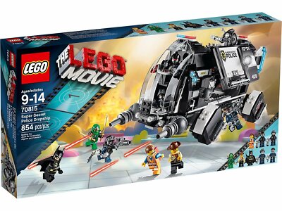 LEGO 70815 The LEGO Movie Series Super Secret Police Dropship 854