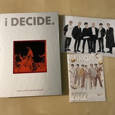 #28 iKON i Decide Album Red Ver + Flashback Japan Postcard & 2022 New Year Book