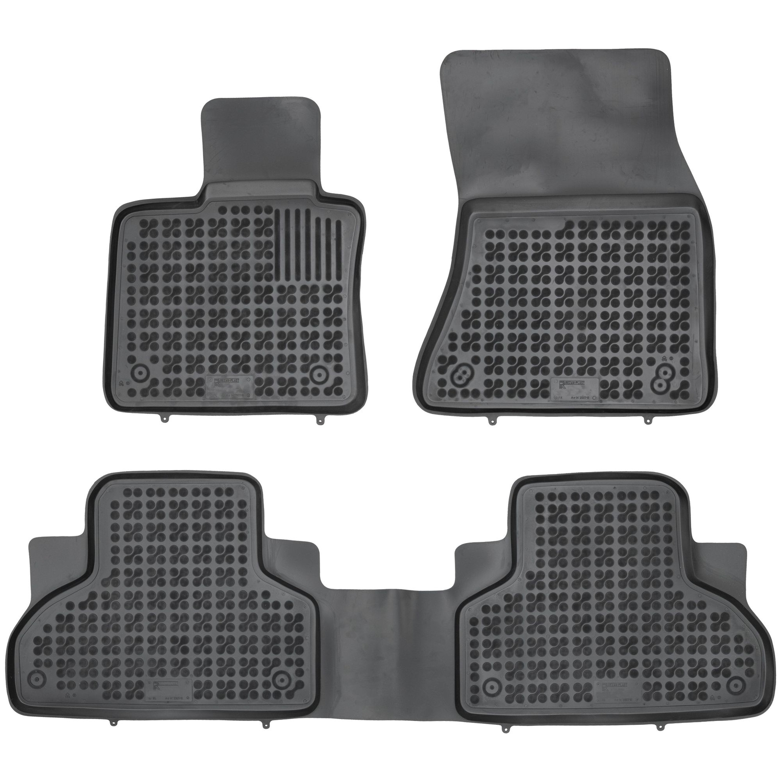 Tapis de sol pour BMW X5 F15 en caoutchouc Rezaw-Plast anti-boue et imperméable