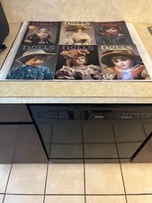6 X VINTAGE DOLLS THE COLLECTOR'S MAGAZINES 1985 - 1989 COLOR PAPERBACK