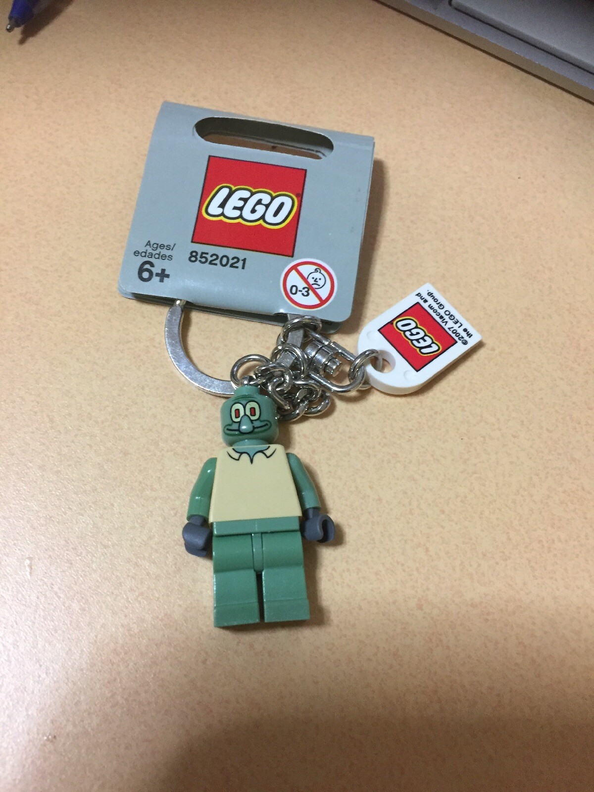 lego spongebob keychain
