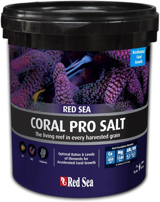 Red Sea Coral Pro Reef Salt Mix Small Bucket | Makes 55 Gallons Complete Marine
