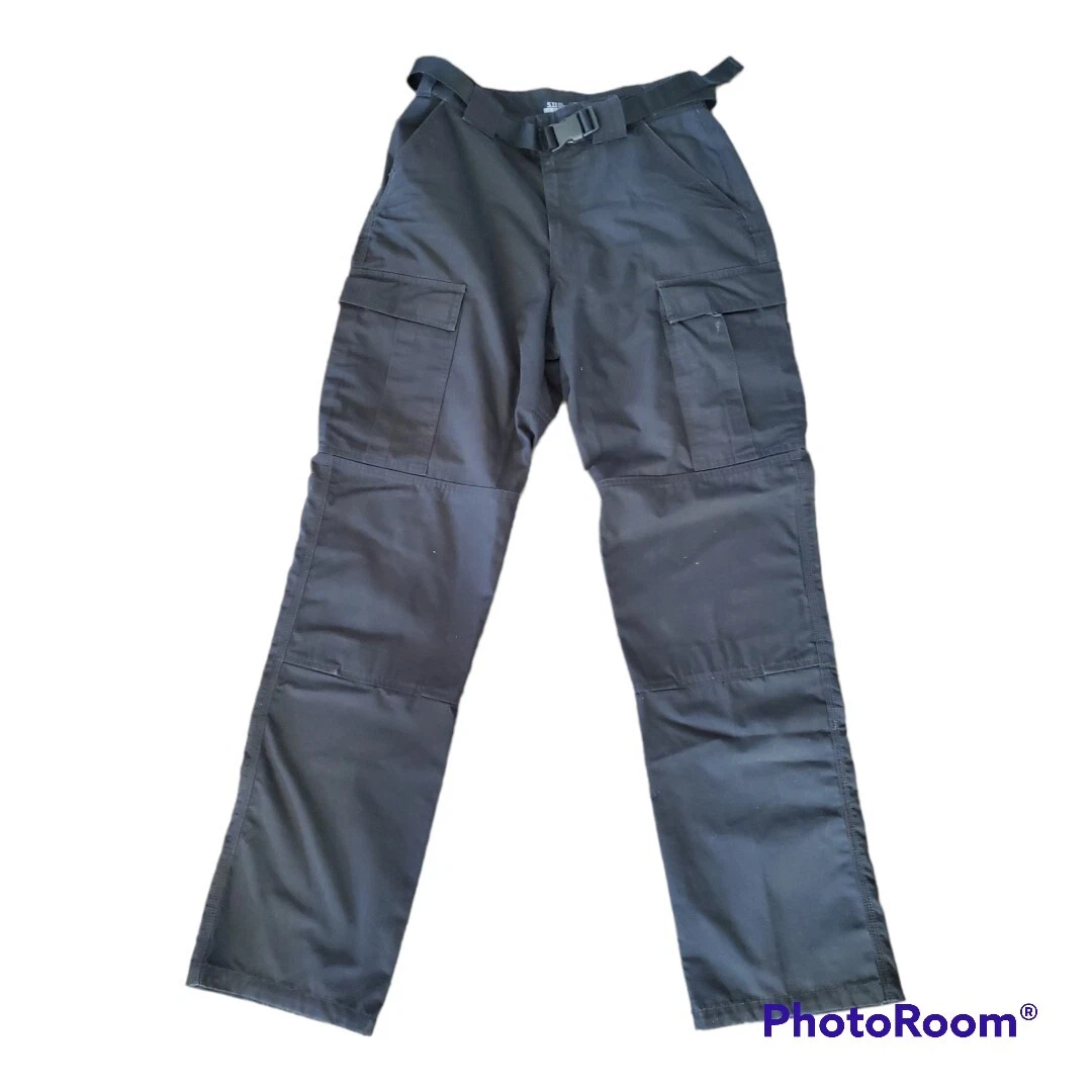 5.11 Tactical Utility Pants Black Style Size Medium (Waist 31.5-35in)