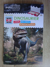 XXXX mini Lük Heft , Dinosaurier, Lesen, Rechnen, Was ist was, 1. Klasse, NEU
