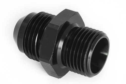 Gewindeadapter M18x1,5 zu Dash 8 / -8 AN / JIC 8 Schwarz eloxiert 3/4 - 16UNF - Bild 3 von 3