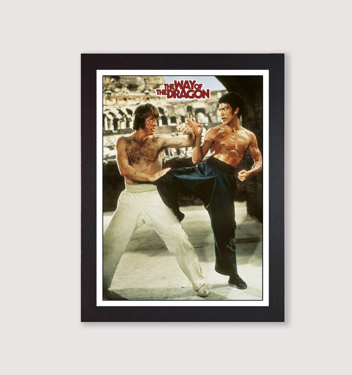 Bruce lee chuck norris movie sales