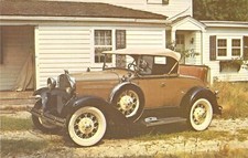 1931 Ford Model A Deluxe Roadster Mint Nj Roaring 20 Autos Postcard K4 1931 Ford Model A Deluxe Roadster Mint Nj Roaring 20 Autos Postcard K4
