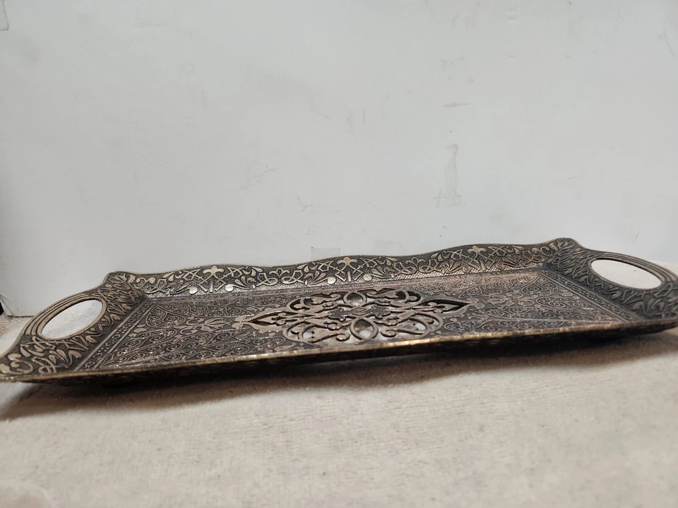 Café Espresso Turco SENA Cobre con Platos y Bandeja Foto 4 de 4