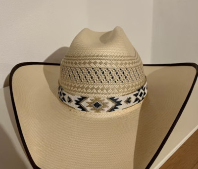 Richest America Jewelry Hatband Hand Beaded Hat Band New Multi Color RATTLESNAKE