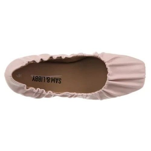 Sam & Libby Women's Casual Britt Pink Ballet Flat Sizes 9.5W - 第 2/5 張圖片