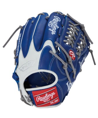 Rawlings Baseball Glove All positions 11.75 HYPER TECH MLB Dodgers
