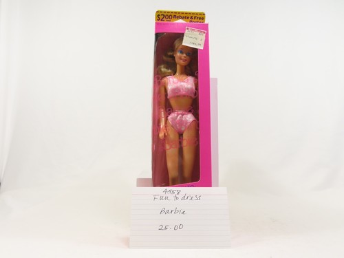 Mattel 4558 Fun-To-Dress Barbie NIB - Picture 2 of 7