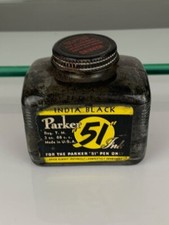 Parker 51 Black Ink Empty Made in USA M466