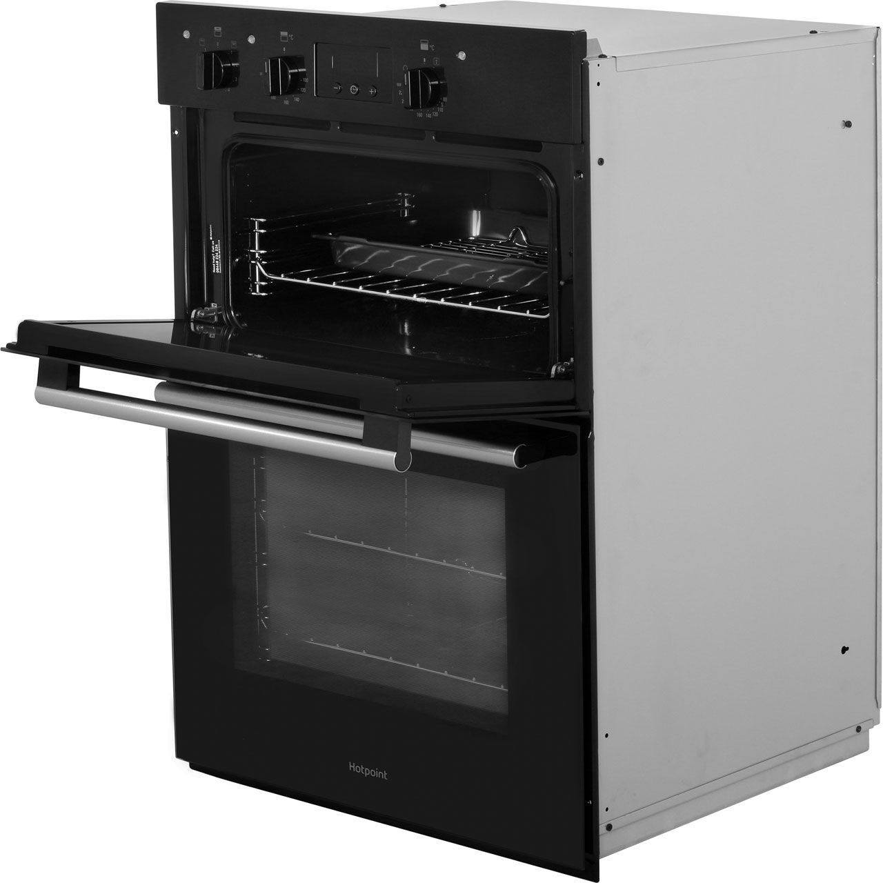 Hotpoint DD2540BL Hotpoint Built In 60cm Electric Double Oven A/A Black 5054645022960 eBay