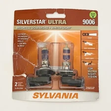 Sylvania 9006 SilverStar ULTRA High Performance Headlight Pair Set 2 Bulbs