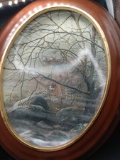 Julie Kramer Cole BRINGING THE SHIELD. plate 1593 A and frame. AD