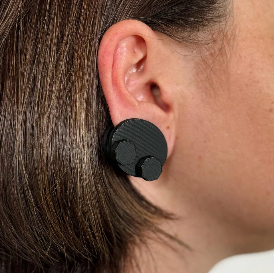 Pendiente de compresión queloide médico post cirugía tratamiento de cicatrices de presión ovalada Foto 3 de 4