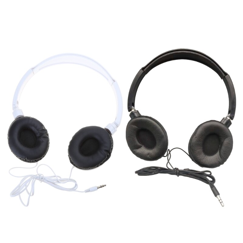 Foldable Over-Ear HiFi Headphones with 3.5mm Jack for PC Gaming-image