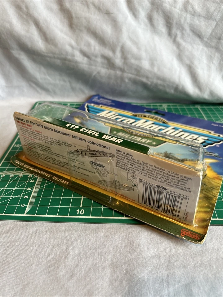 Micro Machines, Galoob, Militar, 1998, #17 Guerra Civil, nuevo en caja, buen estado Foto 3 de 4