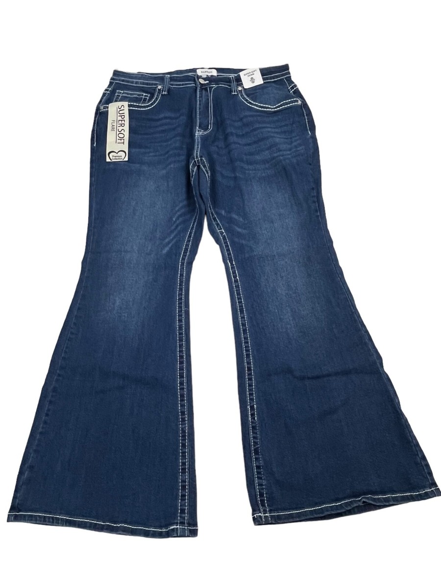 デニム・ジーパン MOTHER Stretch cotton jeans with flared bottom Blu Mother Stretch cotton jeans - Blue - Women | 1327259CDUK