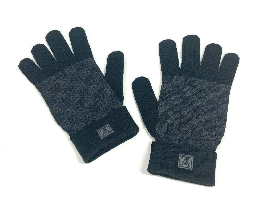 LOUIS VUITTON M70006 ダミエ 手袋 メンズ グラフィット Louis