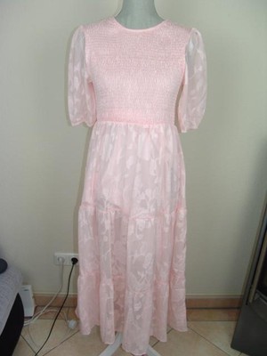 ¯_¯_¯ Rosanes Kleid mit Blumendruck Gummizug - Gr. L ¯_¯_¯!7