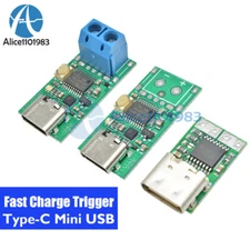 ZY12PDN Type-C Surface Fast Charge Trigger PD 2.0 3.0 to DC USB Poller Detector