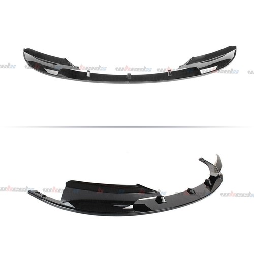 Gloss Black Front Bumper Lip Splitter Spoiler For Bmw 3 Series F30 M Sport 12-18 - Picture 4 of 13