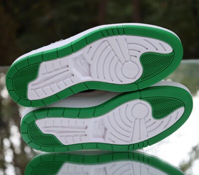 green bottom jordans