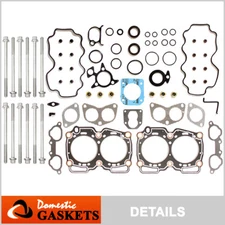 Fits 90-98 Subaru Legacy Impreza 2.2L SOHC Graphite Head Gasket Set Bolts EJ22E
