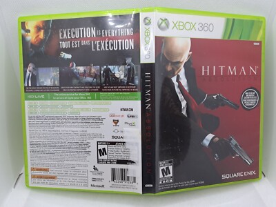 Hitman Absolution Xbox 360 - Disc like new!