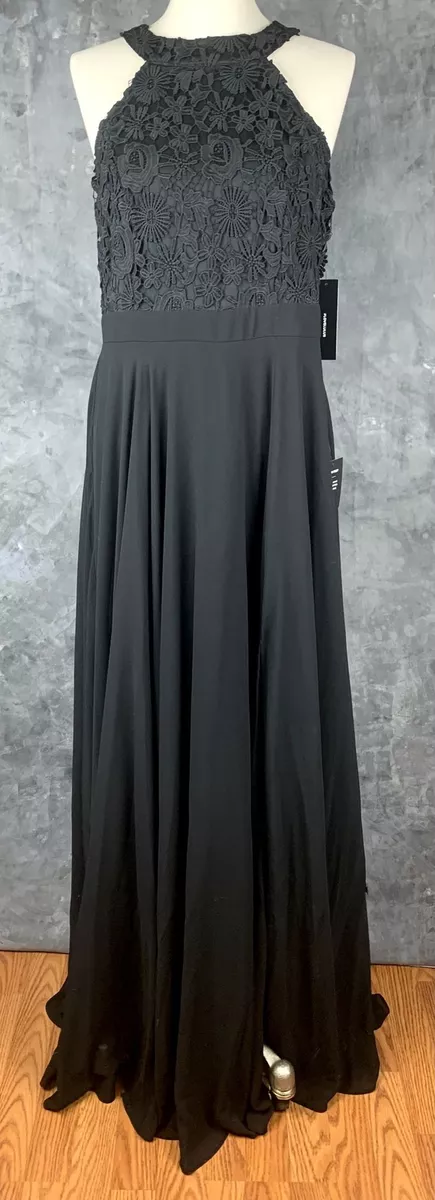 Lulus black halter best sale dress