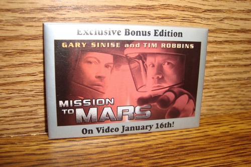 Touchstone Pictures Mission To Mars (The movie ) 2000 pin back * New - 第 2/3 張圖片