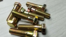 8 Hex Cap Screws Size 1/2 - 13 x 2" Grade 8 Coarse Thread