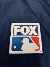 Rare Vintage Authentic Fox Sports Playoffs World Series MLB Jacket Size XL