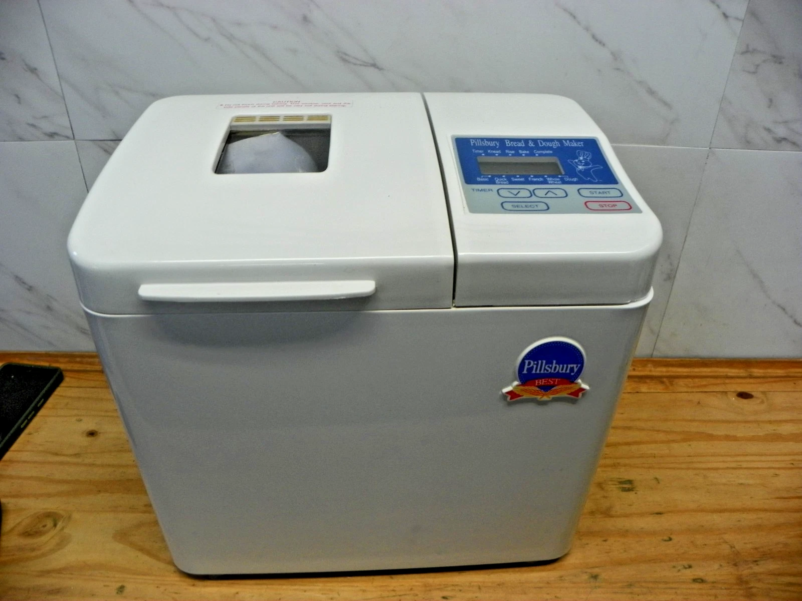 PILLSBURY BEST BREAD & DOUGH MAKER BRIGHT WHITE NO DENTS CLEAN MODEL 1021
Opens in a new window or t