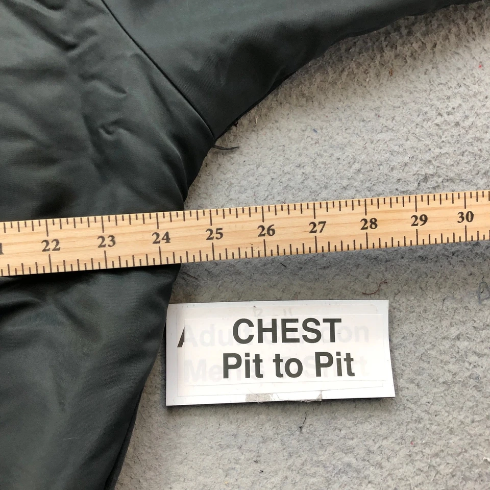 复古 80 年代 Wear Guard 校队轰炸机夹克男式大号黑色红色 Snap Hood David — 第 4/4 张图片