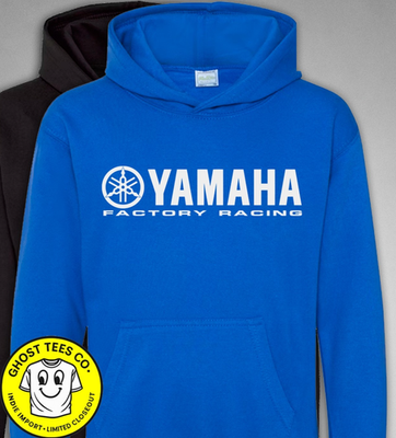 #ad #ad YAMAHA FACTORY RACING HOODIE Motocross R1 R6 Motor Hooded Sweatshirt ATV OEM $29.95
