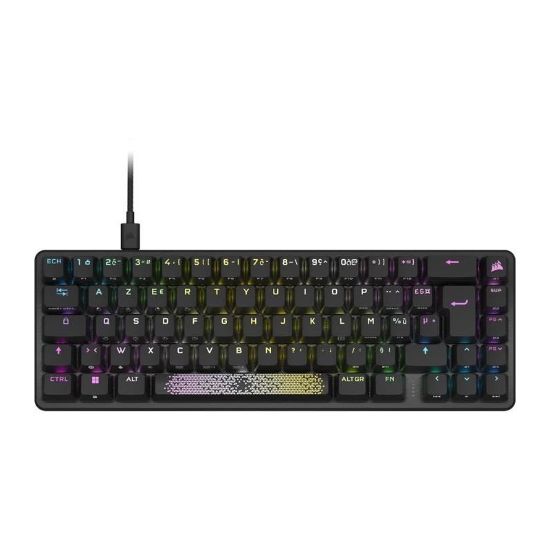 Clavier gaming optique mécanique mini CORSAIR K65 PRO rétroéclairé