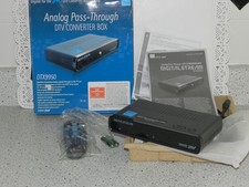 VTG NOS ENERGY STAR ANALOG PASS THROUGH DTV CONVERTER BOX DTX9950